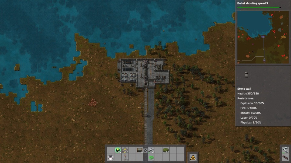This is the first of three outposts I made just in-case I needed to get out of the area.