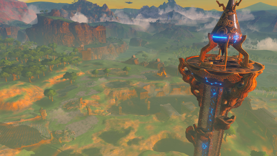 You know it's a real open world game because there are towers that reveal the map