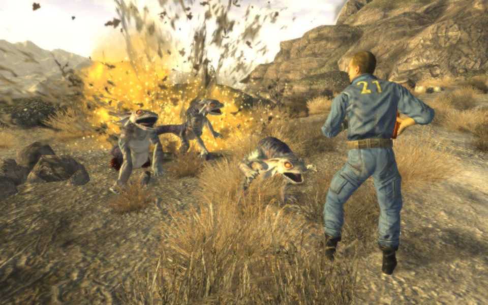  Geckos appeared in the first and second Fallout games, they weren't included in Fallout 3.