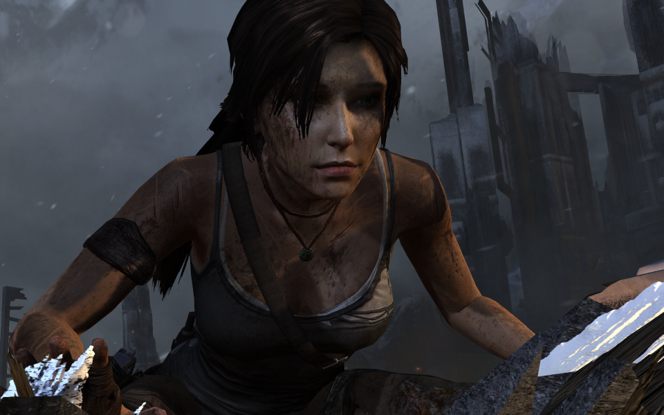 Lara really needs to take a shower.
