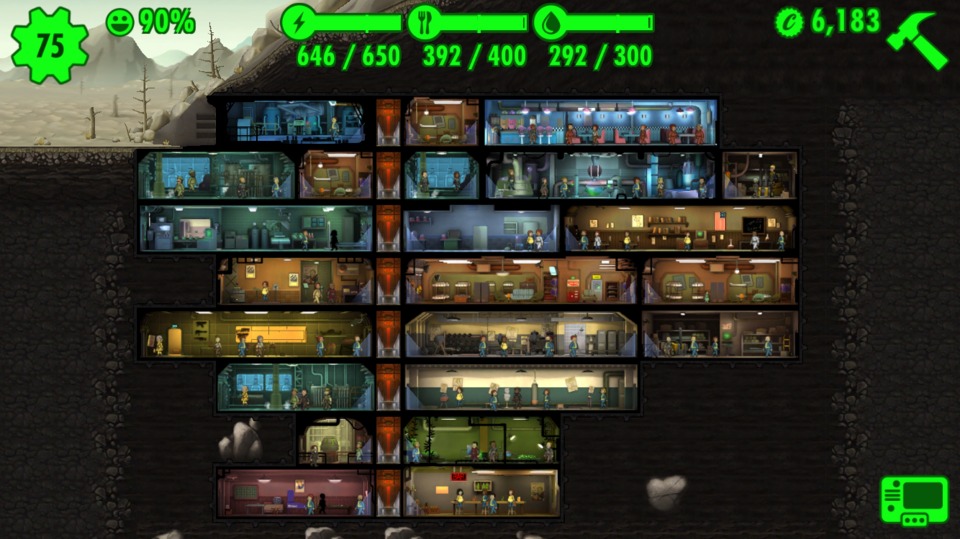 This is my second vault, you don't want to see my first. Poor Butch.