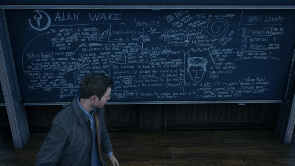 There are a handful of great references to Alan Wake and even a sneaky callback to Max Payne.
