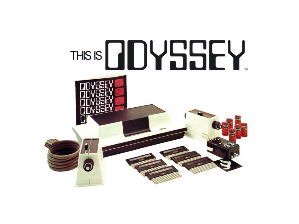The very first home gaming console The Odyssey