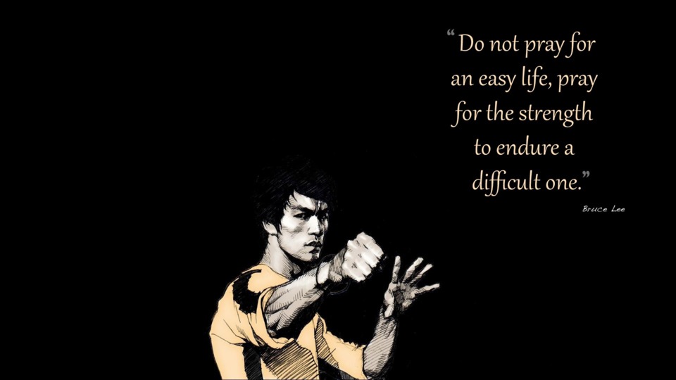 Love this quote for Bruce Lee.