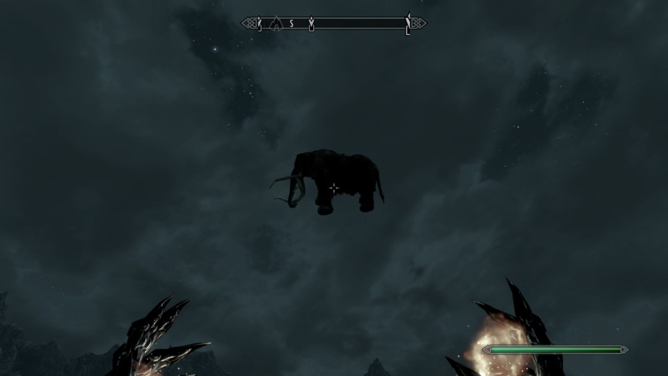 ahh yes the ever elusive flying mammoth