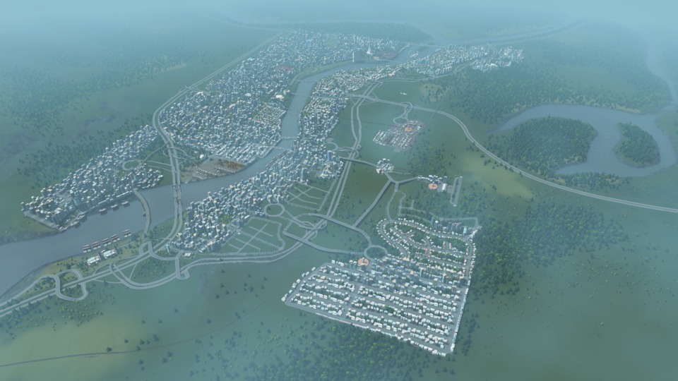 How to Start a City in Cities Skylines, Part 2: 25k to 50,000 Population, No mods, no DLC, Vanilla