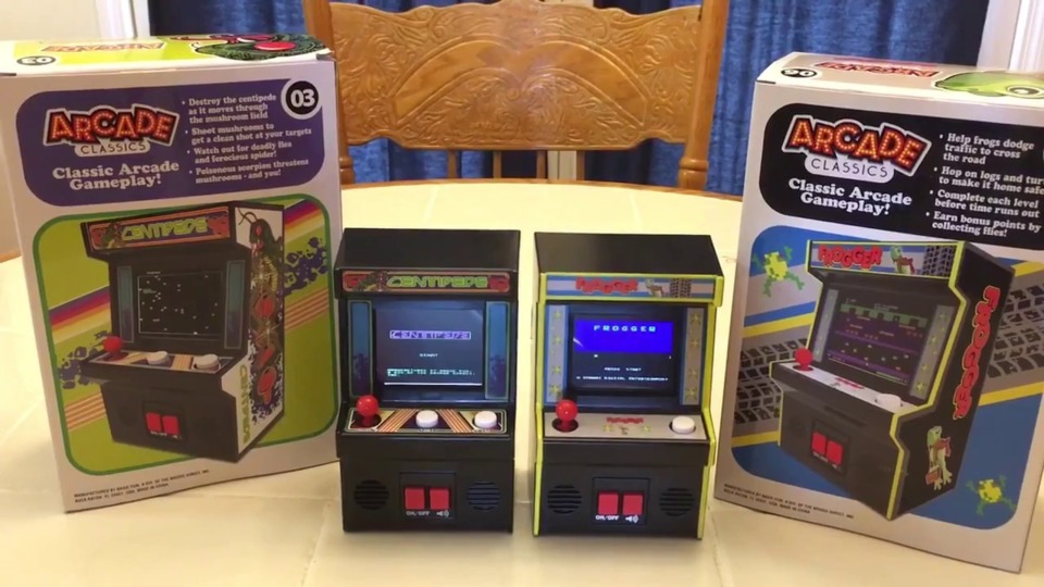 Basic Fun's mini machines...decent little gizmos for the cash-strapped collector.