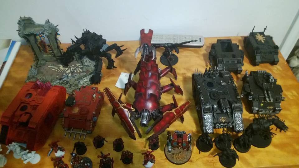 This is about half my Chaos army.