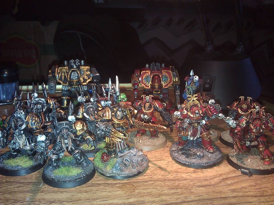 Black legion and World Eaters together again.