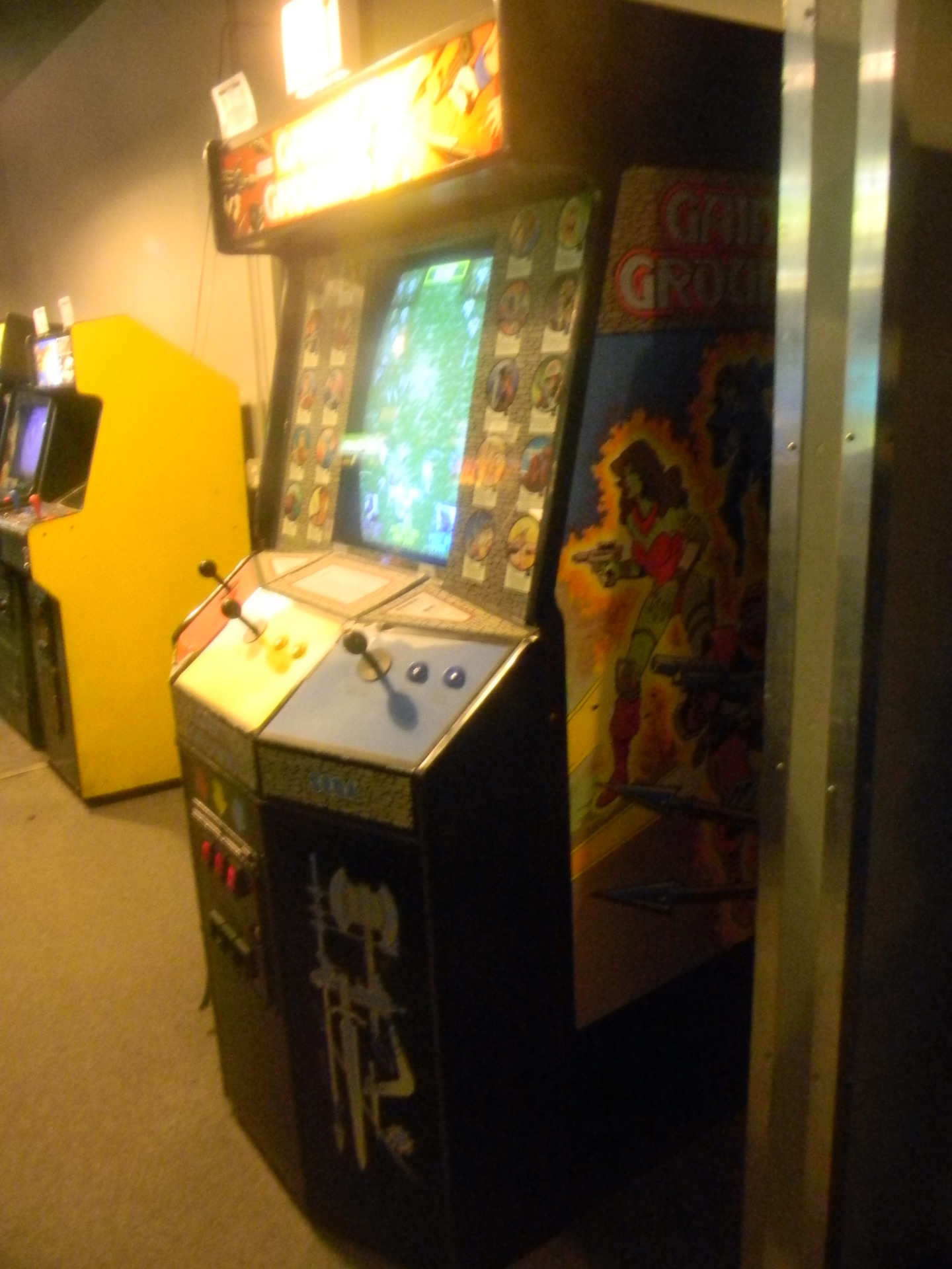 Gain Ground a arcade machine run by floppy disc