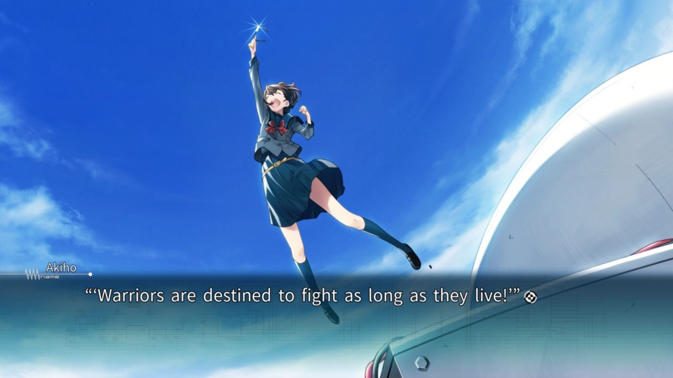 Akiho is a bundle of joy and is relentlessly optimistic