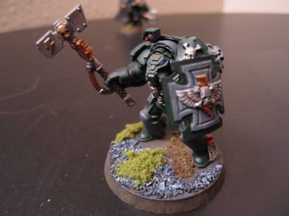 Assault Terminator with thunder Hammer and Storm Shield