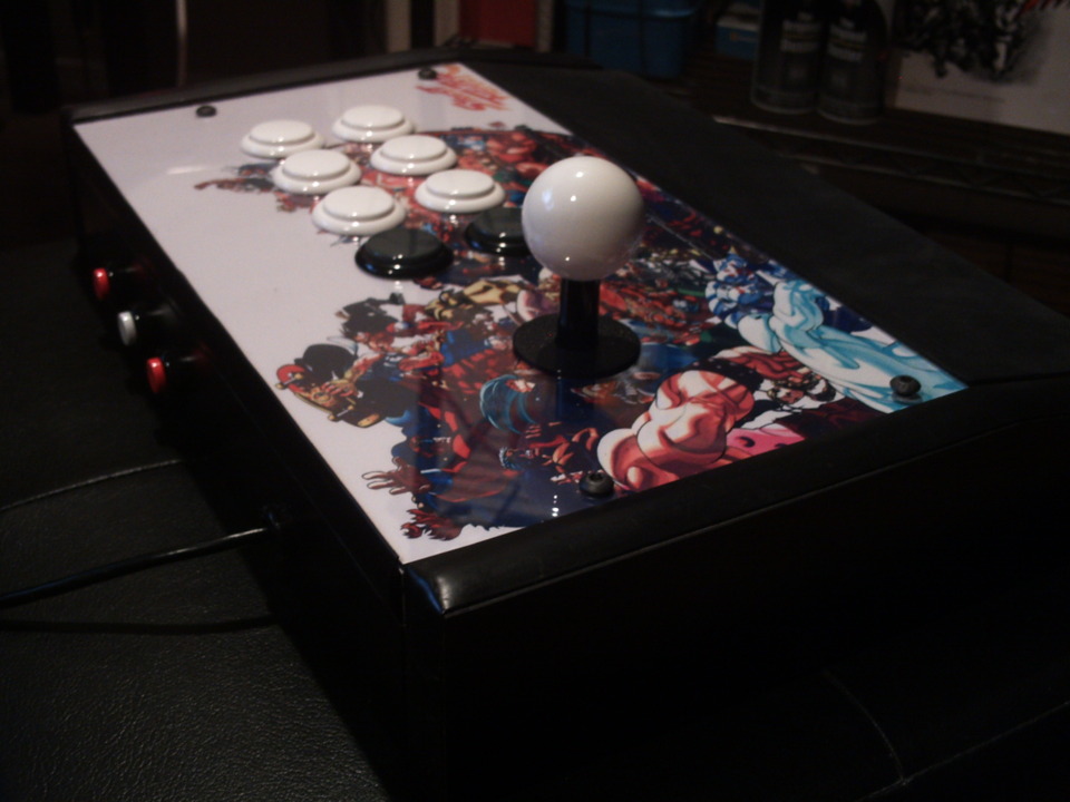  This is my custom stick by control freaks and I have a TE stick as well. This is kinda my side that stick that works and feels just as good as the TE stick if not better. I will begin working on my TE design & mods soon.. just trying to decide on what colour scheme to use.
