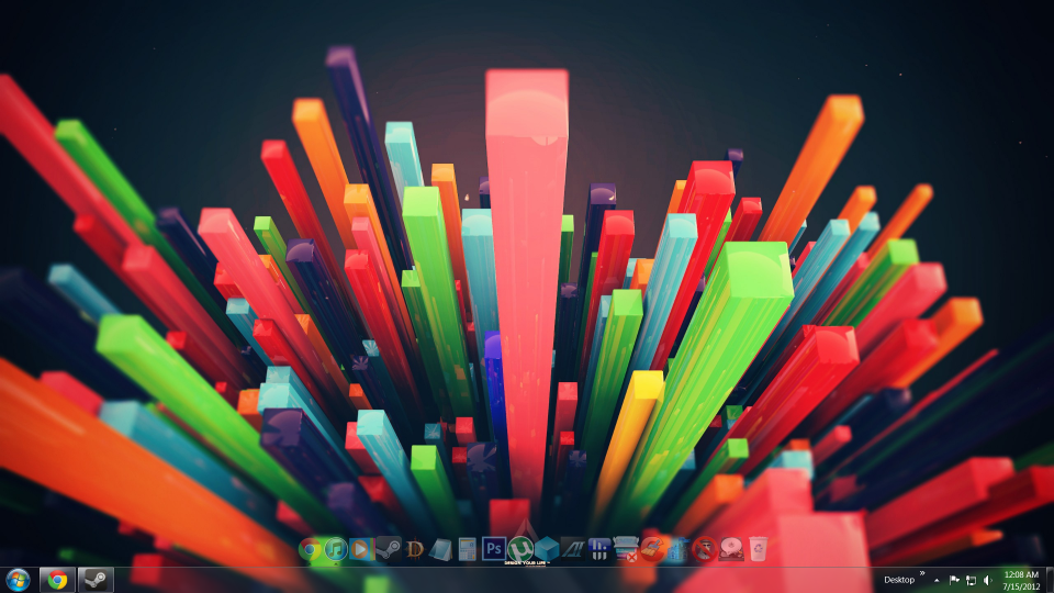 Random wallpaper I found. Love the candy colors.