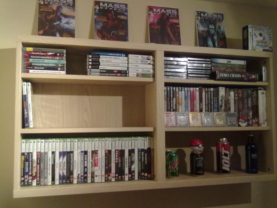  Hoping to fatten this shelf up a bit over Christmas. Mixture of a bunch of platforms.               
