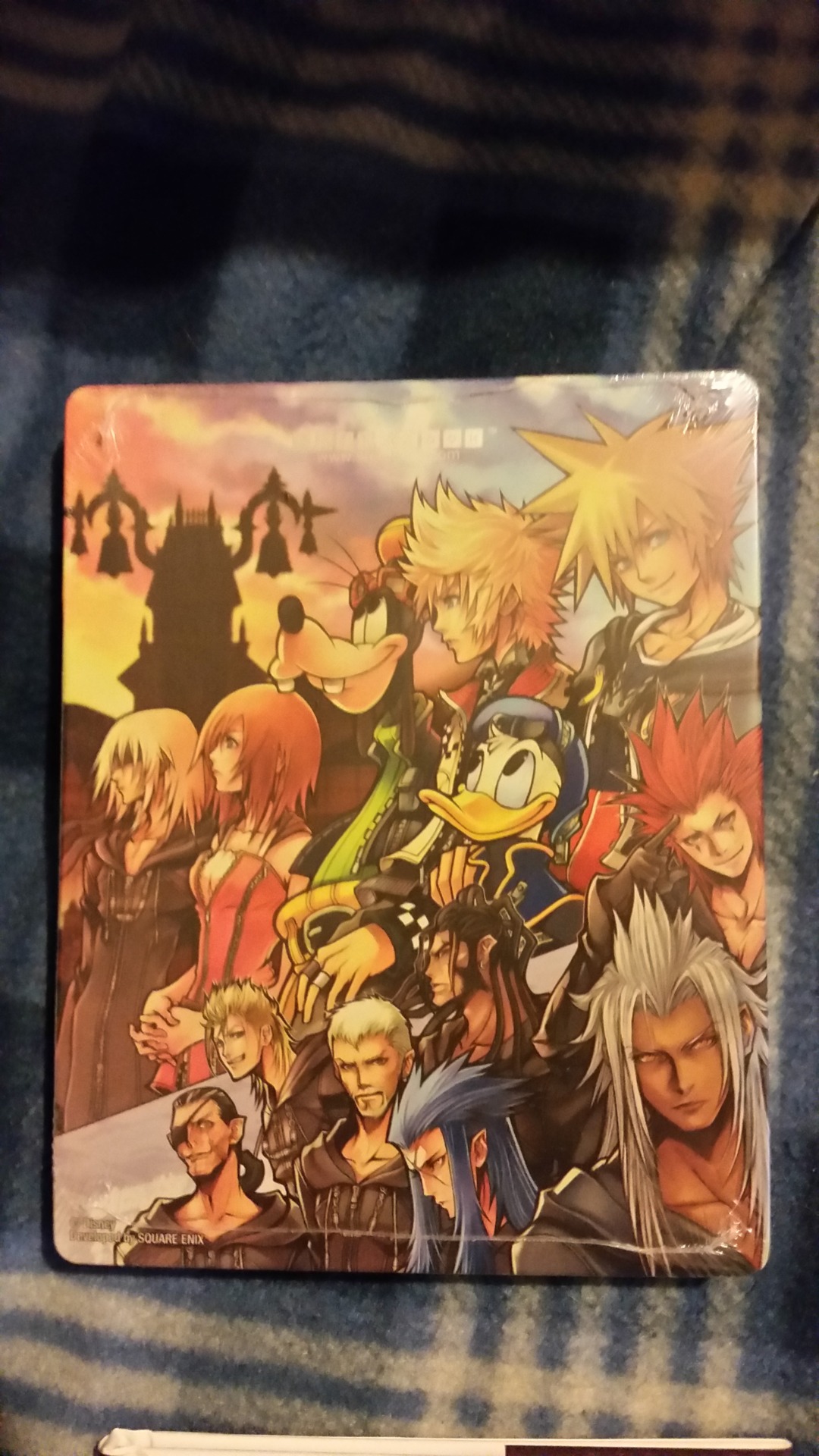 Kingdom Hearts HD 1.5 & 2.5 remix game case.