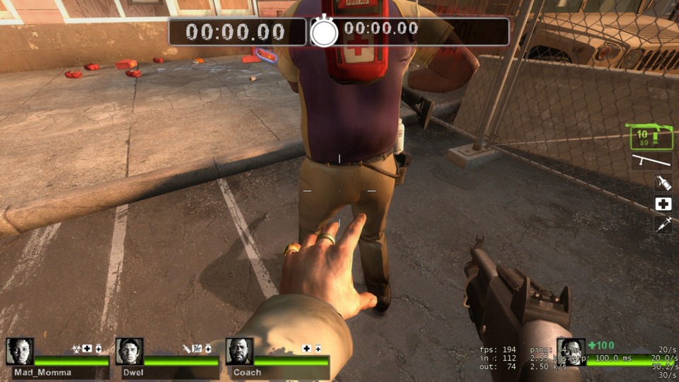 Left 4 Dead 2...what are you doing, Nick? 