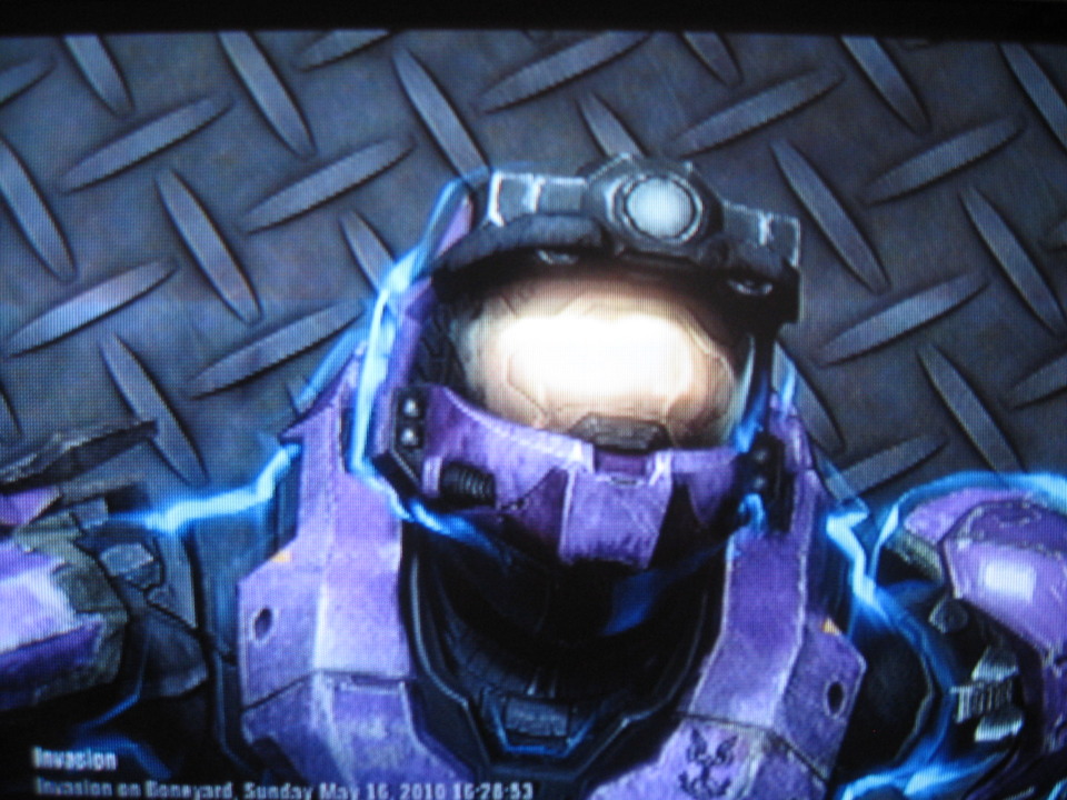 master chief sporting his new colors 