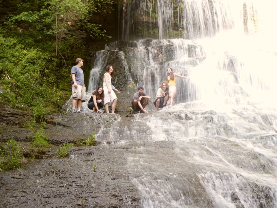 We're all up to no good - Cascade Falls