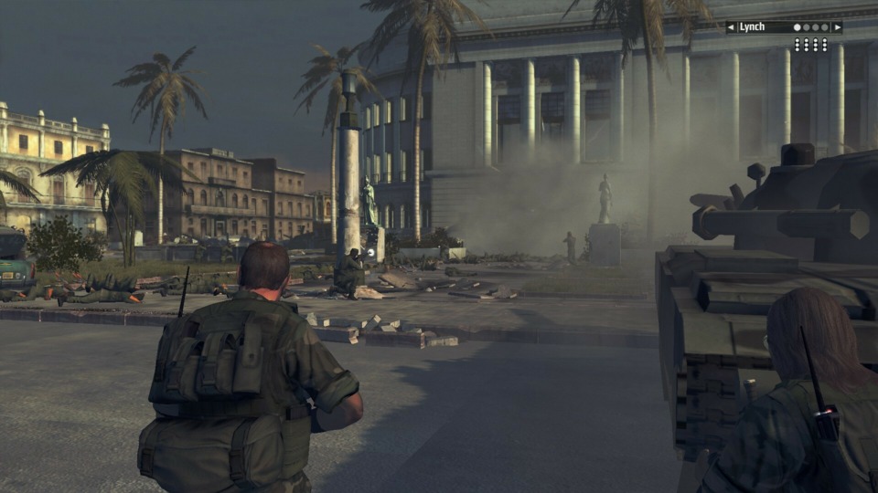 At some point in the campaign, they join a civil war going on in Havana, which is not only a strange jump from the previous settings, but is also out-of-place with the rest of the game.
