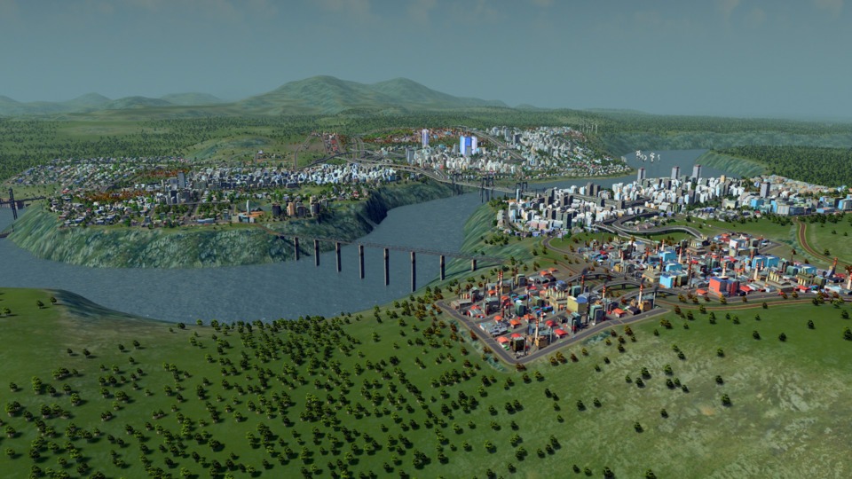 My second city so far. No Mods. Sitting at around 45k population.