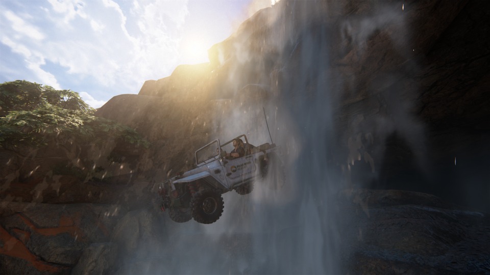 I may have driven the jeep off a waterfall at one point or another.