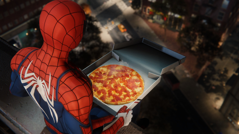 Delicious Spider-Pizza.