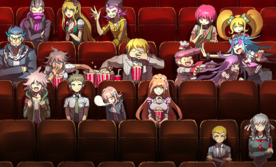 You know what also would have been a good ending? The first game’s protagonist's dog falling asleep in a movie theatre and dreaming of other people watching a movie, about people playing a death game. Also the dog's really a turtle. And the turtle ain't real! If you want to use this one, Chunsoft, go right ahead.