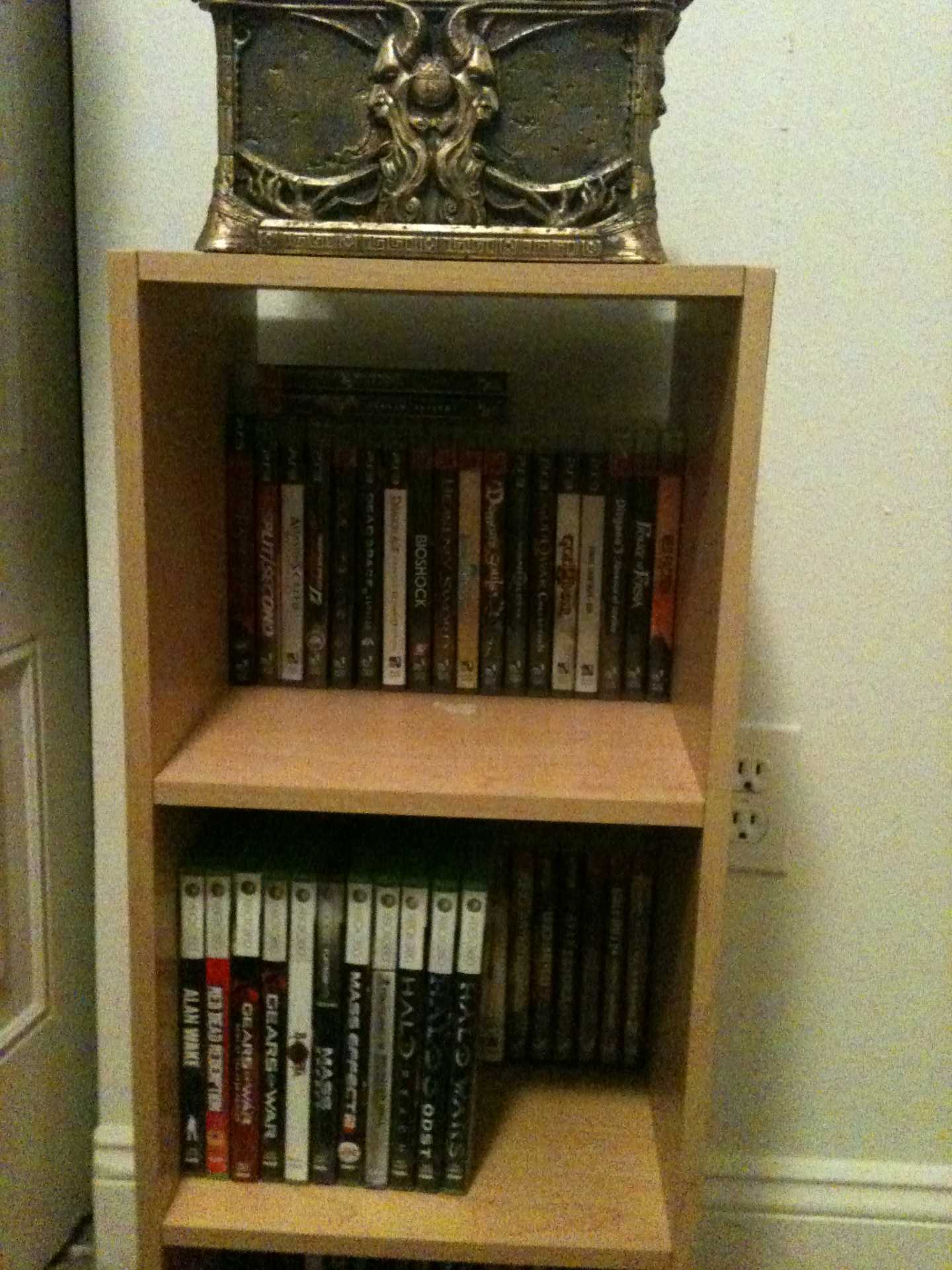 Man, I really need a new shelf... 