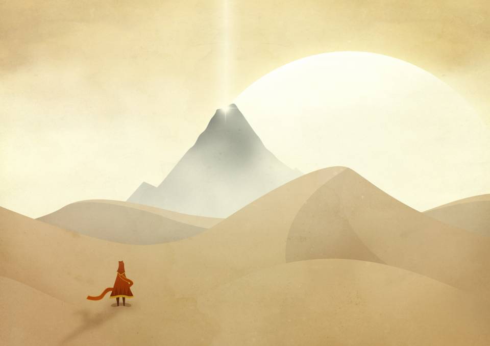 Journey, a game about lov-... deserts