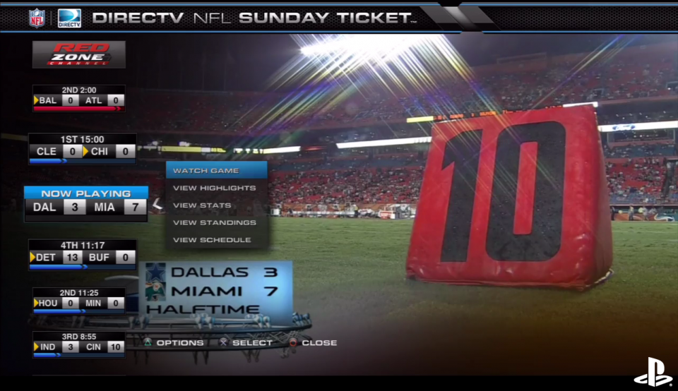 This should have been what my TV looked like on Sunday morning. Instead, it was an error screen.