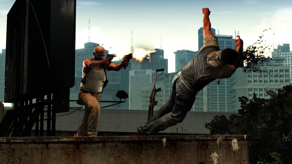 Even with a cover system, Max Payne 3 encourages players to run head first into every situation.