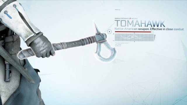 Assassin's Creed III: Connor's Tools