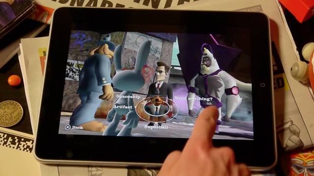 Sam & Max: The Penal Zone, Running on the iPad