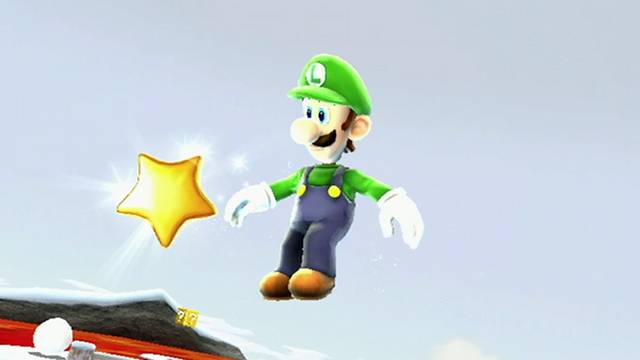 Luigi Gets All Up In Super Mario Galaxy 2