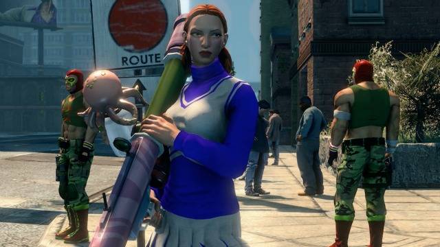 Fire Hypnotizing Octopi From Bazookas in Saints Row: The Third