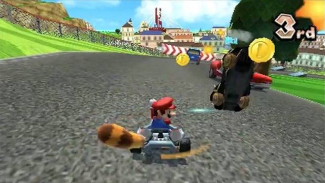 Trick Your Ride Out With a Tanooki Tail in Mario Kart 7
