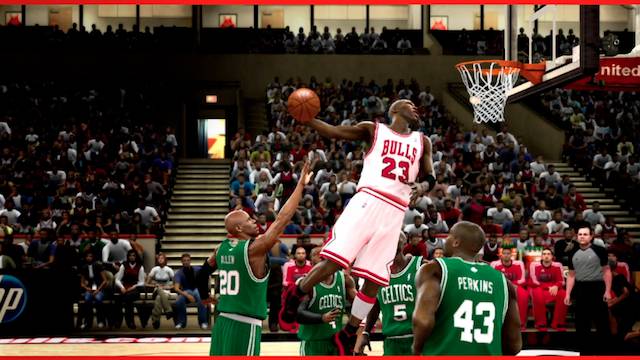 Michael Jordan Sticks Out the Tongue for NBA 2K11