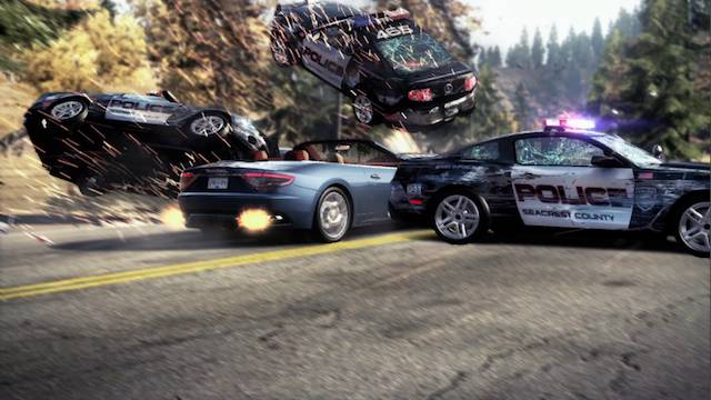 Police Chase Mayhem In Need for Speed Hot Pursuit