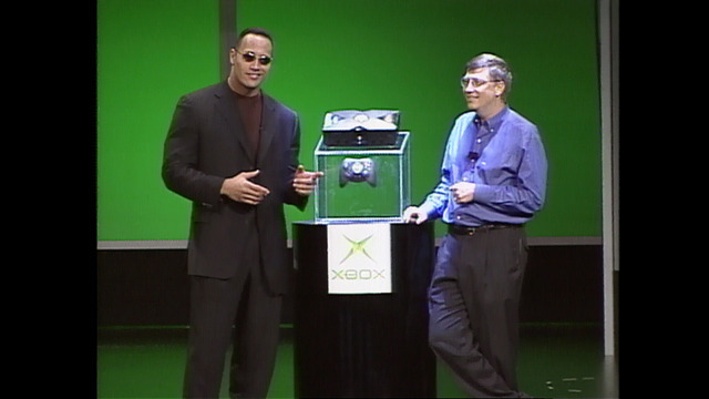 Xbox - Bill Gates/The Rock (01/06/2001)