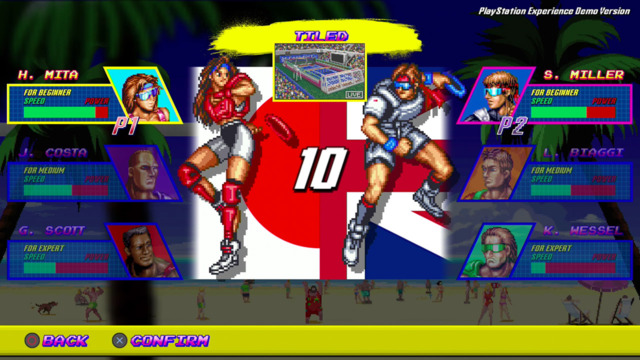 We Play Windjammers with DotEmu
