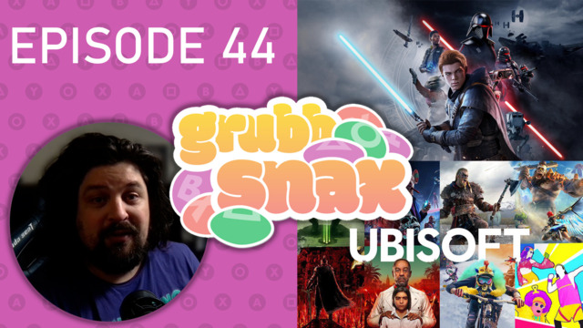 GrubbSnax 44: Grubb's Game Mess, Star Wars Jedi 2, and Ubisoft Updates