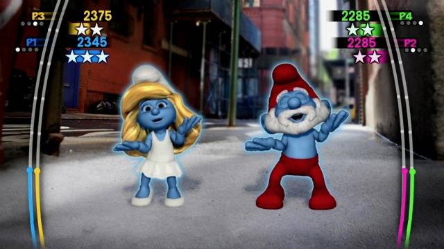 Move to the Beat with the Smurfs in Smurfs Dance Party