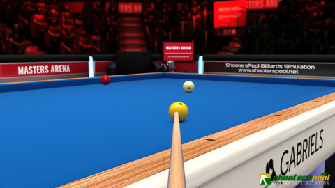 Online Snooker frame gameplay - ShootersPool Billiards Simulation
