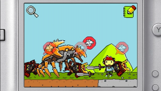 Scribblenauts and the Giant Enemy Crab