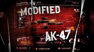 Weapon Customizations in Army of Two: The 40th Day
