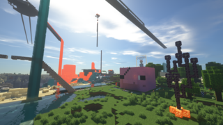 Giant Bomb's Let's Minecraft Together: The Home Game