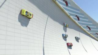 Drive on Vertical Tracks in Nascar Unleashed