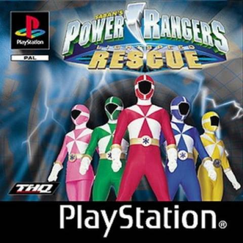 Power Rangers: Lightspeed Rescue PS1 