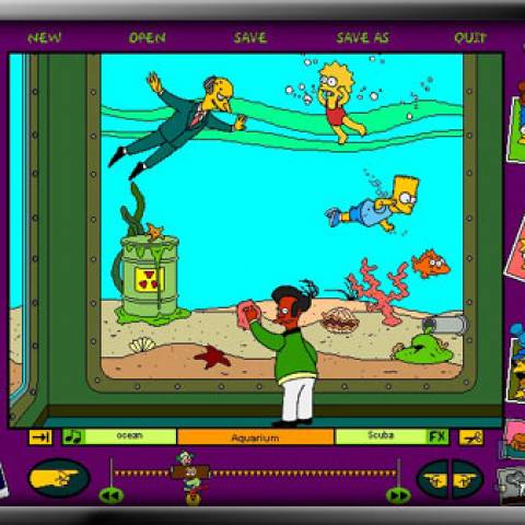 The Simpsons Cartoon Studio screenshots, images and pictures - Giant Bomb